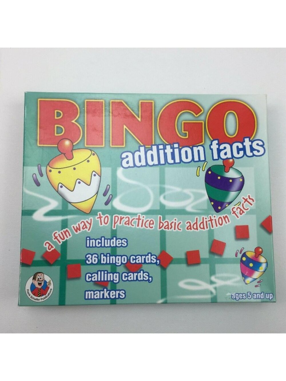 McGraw-Hill BINGO Card Game Addition Facts Bingo Calling Cards Markers Classroom